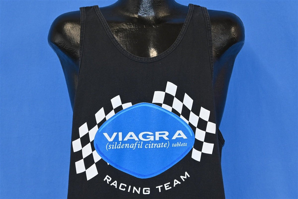 Y2K Mark Martin #6 Viagra NASCAR Racing Tank t-shirt Large product image 1