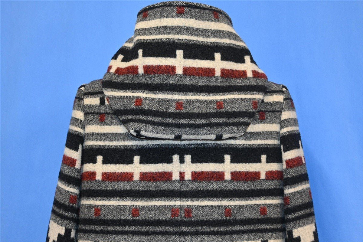 90s Luba Aztec Satin Lined Wool Winter Coat Women's Medium product image 3