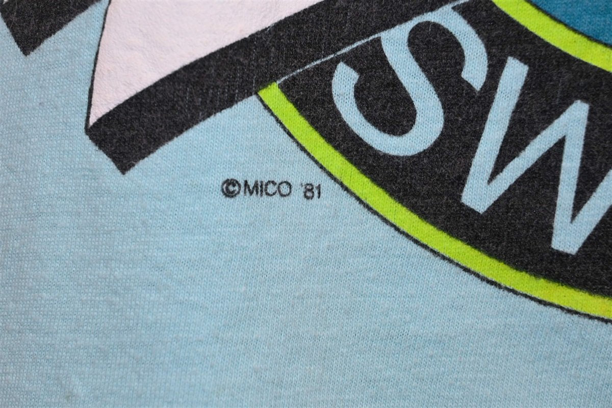 80s Alcatraz Penitentiary Swim Team San Francisco t-shirt product image 3