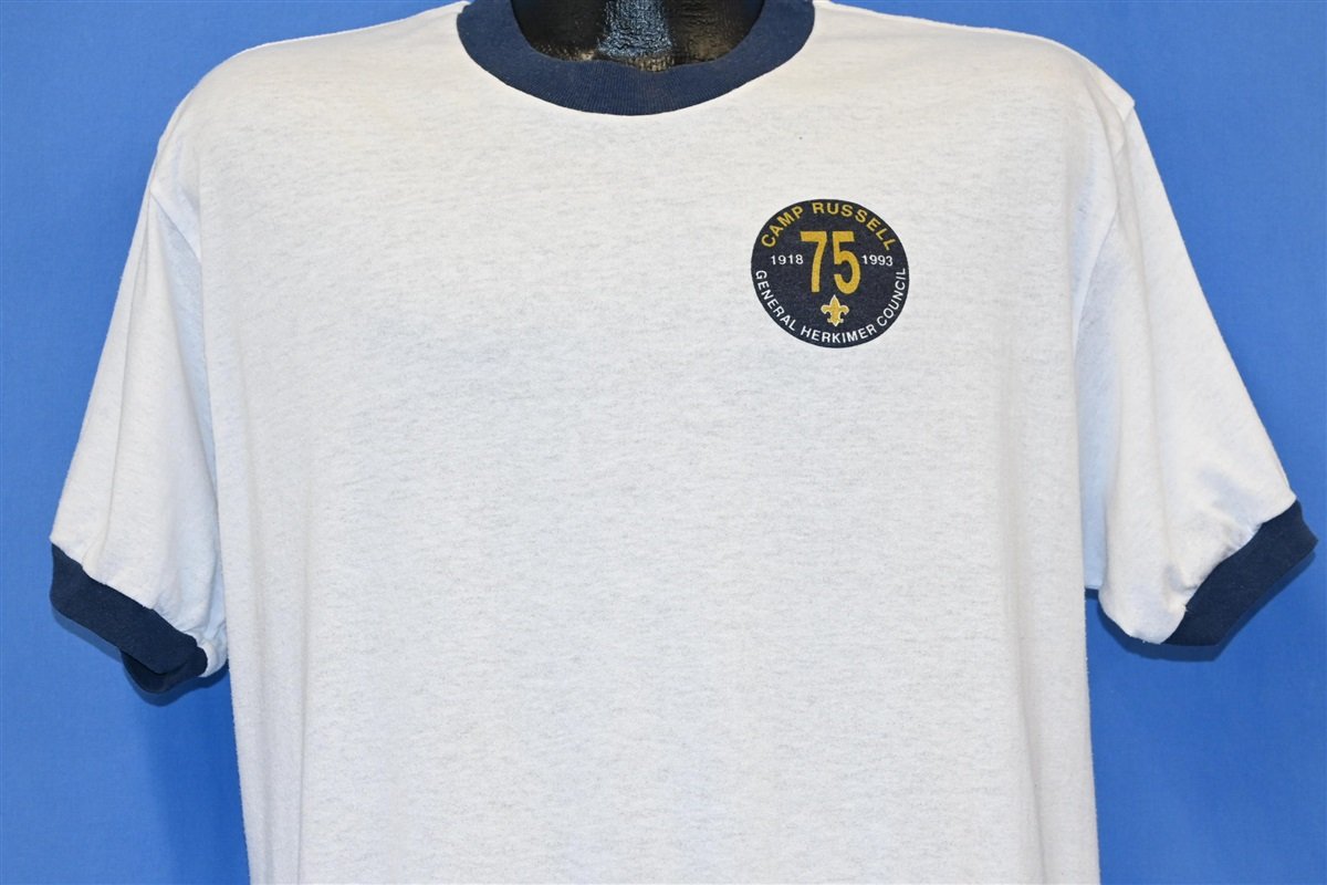 90s BSA Camp Russell General Herkimer Ringer t-shirt Large product image 1