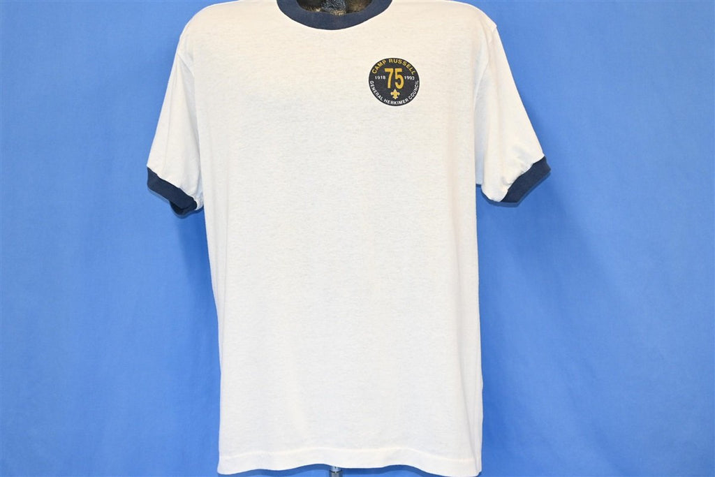90s BSA Camp Russell General Herkimer Ringer t-shirt Large product image 2