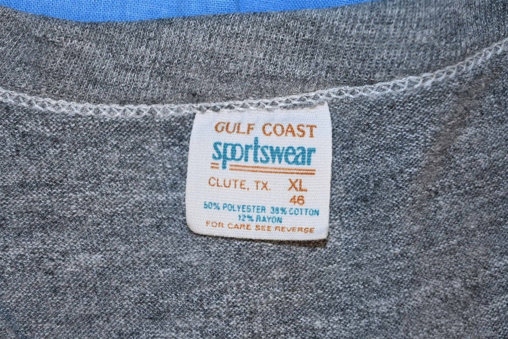 80s Florida Sunset Beach Rayon Tri Blend Half t-shirt Large product image 2