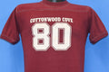 80s Cottonwood Cove 1980 Topstitch Jersey t-shirt Youth product image 1