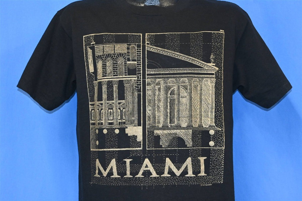 90s Miami Florida Gold Black Architecture t-shirt Medium product image 1