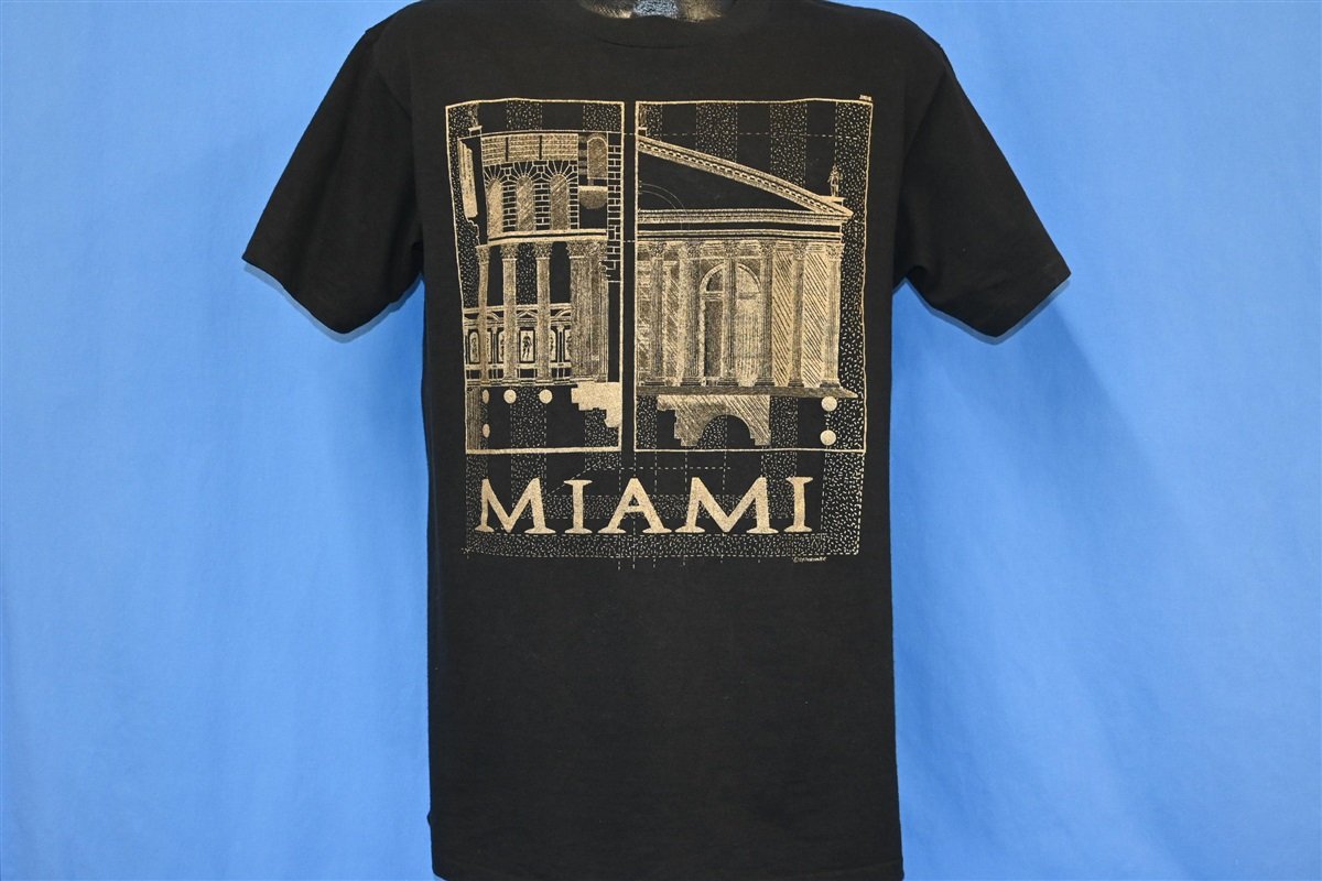90s Miami Florida Gold Black Architecture t-shirt Medium product image 2
