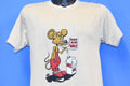 70s Make Mine Milk Rat Mouse Cartoon Dairy t-shirt Medium product image 1