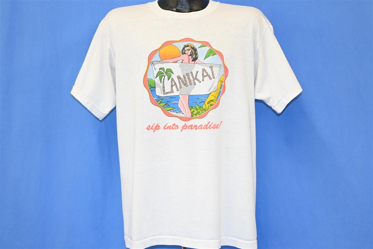 90s Lanikai Sip Into Paradise Hawaiian Beverage t-shirt product image 2
