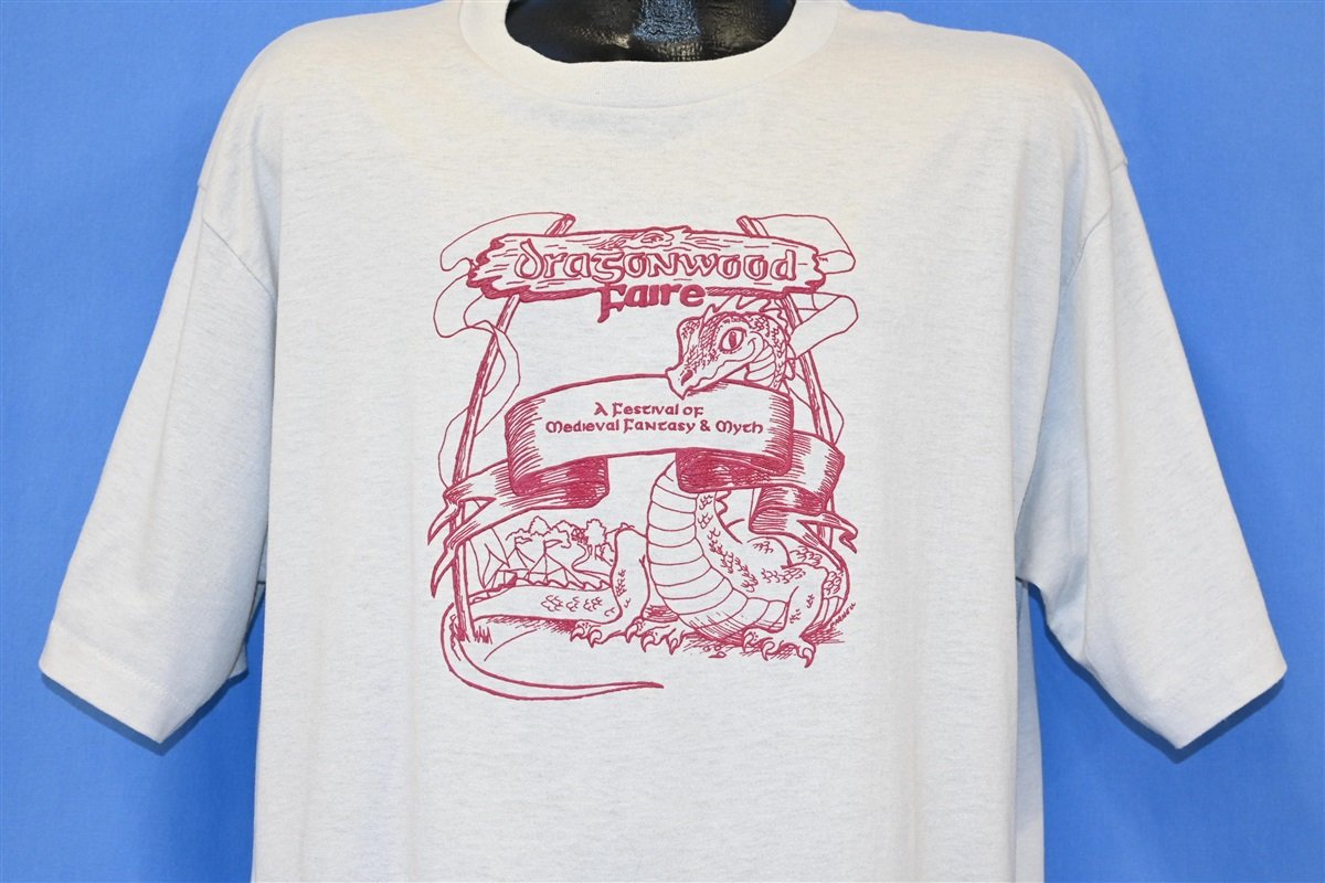 80s Dragonwood Faire Medieval Fantasy Myth t-shirt Extra product image 1