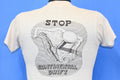 70s Stop Continental Drift Tectonic Plate Joke t-shirt Small product image 1