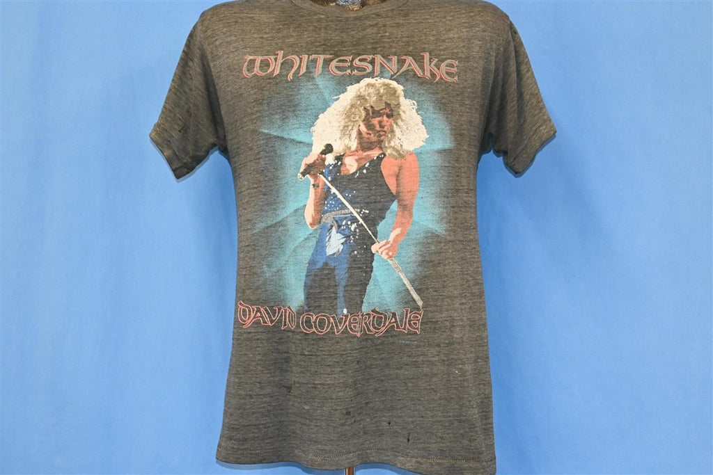 80s Whitesnake David Coverdale 1987 Tour Thin t-shirt Medium product image 2