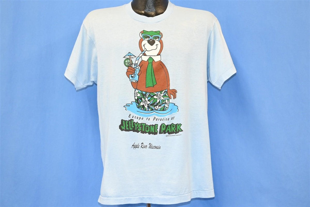 80s Yogi Bear Escape to Paradise Apple River t-shirt Large product image 2