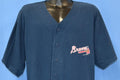 90s Atlanta Braves John Smoltz Button MLB Jersey t-shirt product image 1