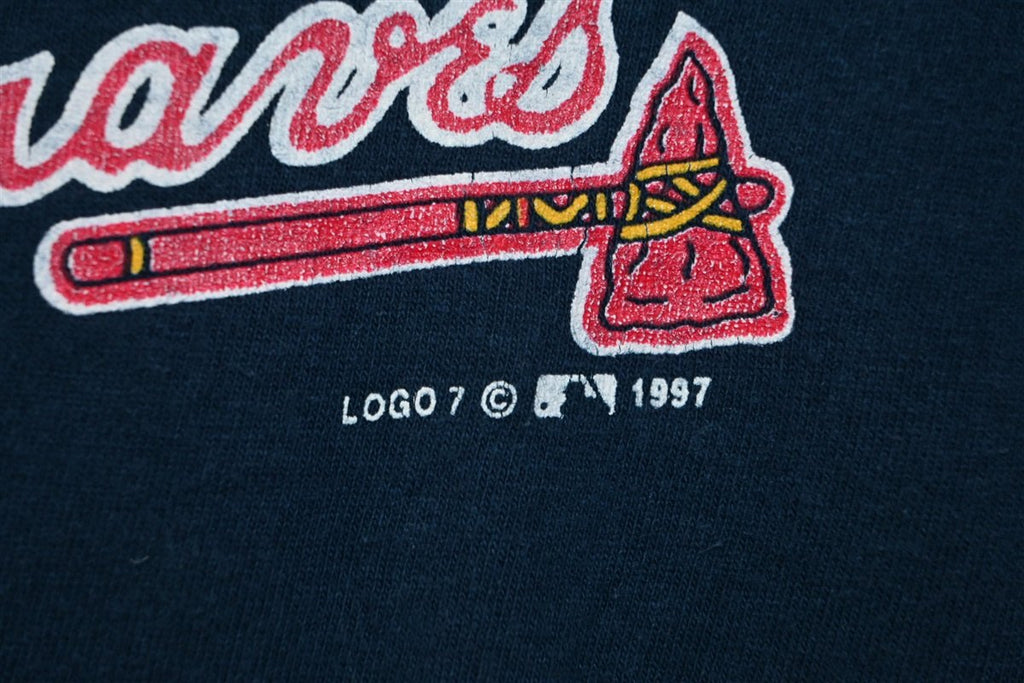 90s Atlanta Braves John Smoltz Button MLB Jersey t-shirt product image 4