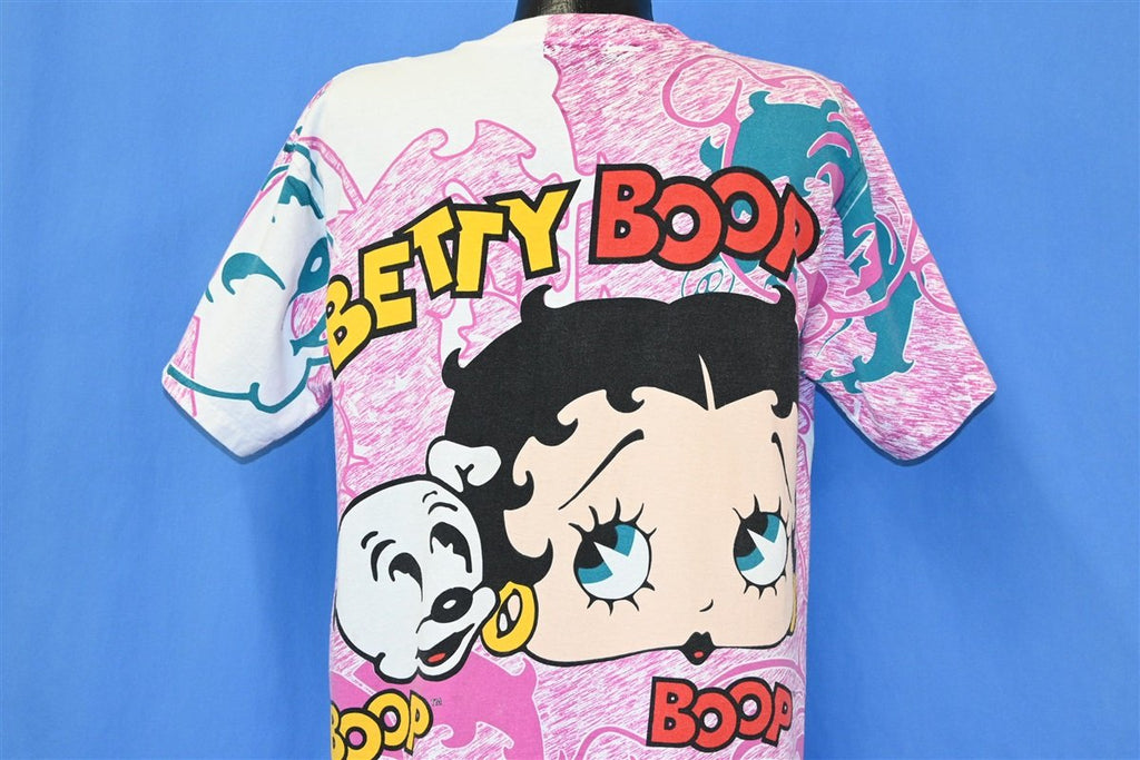 90s Betty Boop Pudgy Cartoon All Over Print t-shirt Large product image 3