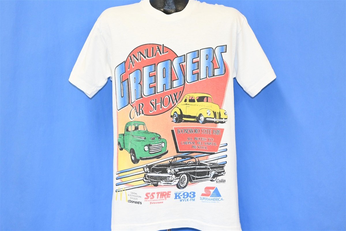 90s Annual Greasers Car Show Boonesboro Hot Rod t-shirt product image 2