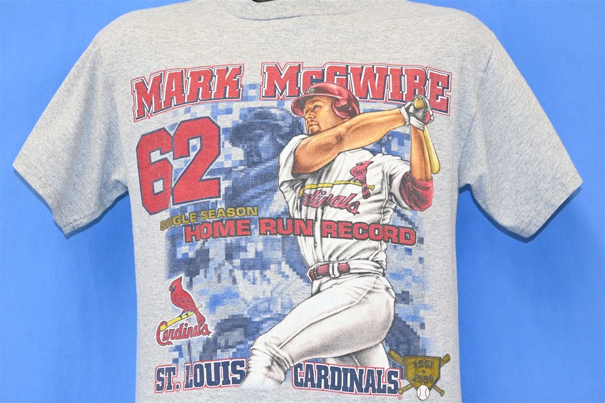 90s Mark McGwire Cardinals Home Run t-shirt Youth Extra product image 1