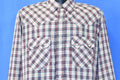 70s Levi's Plaid Pearl Snap Tapered Western Shirt Large product image 1