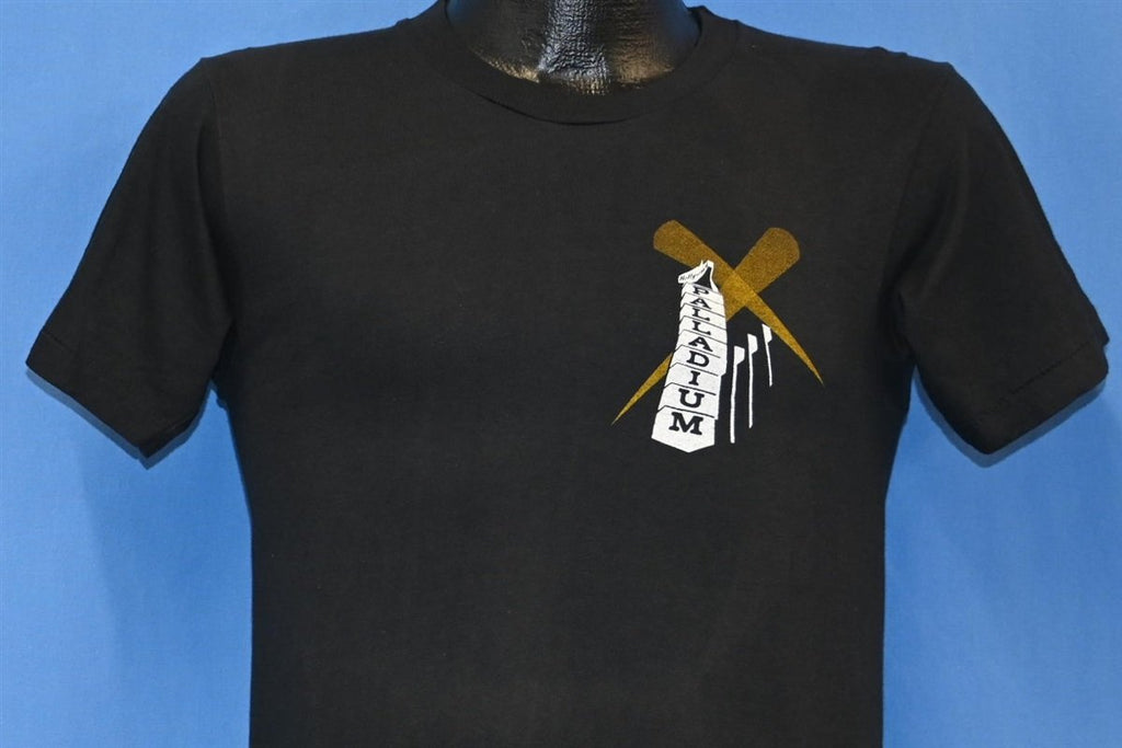 80s Hollywood Palladium Concert Band List Glitter t-shirt product image 3