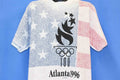 90s Atlanta 1996 Olympics USA Flag All Over Print t-shirt product image 1