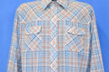 70s Levi's Panatela Plaid Western Pearl Snap Shirt Large product image 1
