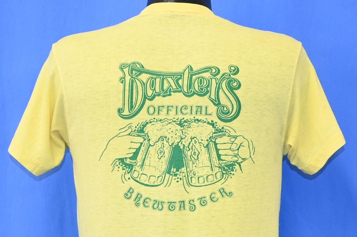 80s Baxter's Brewmasters Official Brewtaster t-shirt Medium product image 1