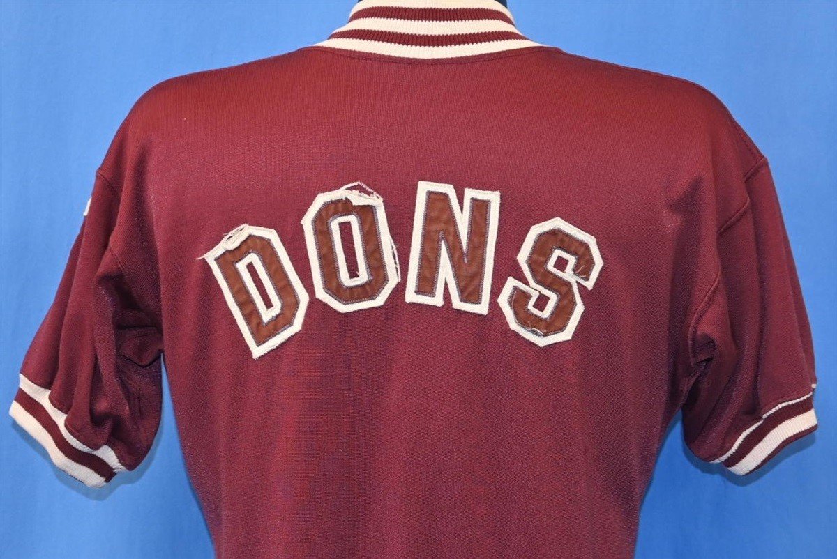 50s Tom #3 Maroon Quarter Zip Jersey t-shirt Large product image 4