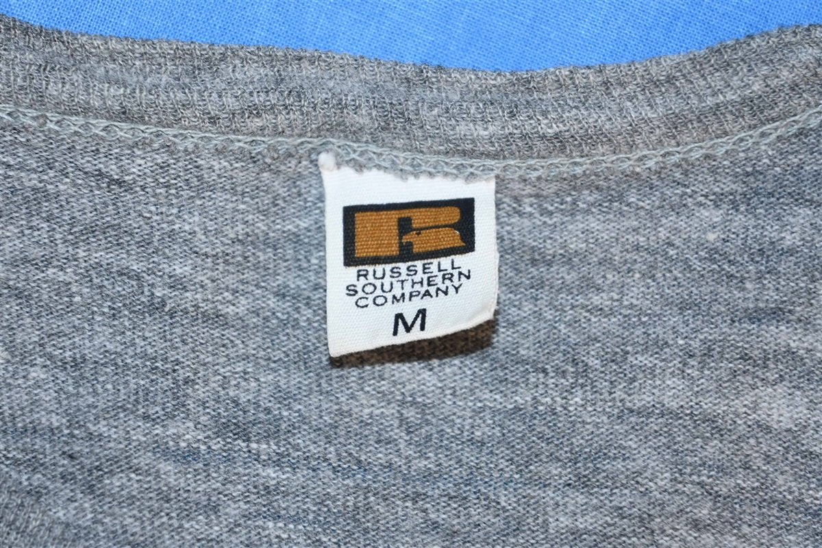 60s OSU State College Heathered Gray Rayon t-shirt Small product image 3