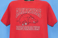 90s Arkansas Razorbacks University Distressed t-shirt Large product image 1
