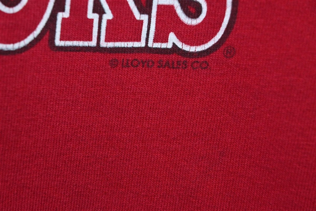 90s Arkansas Razorbacks University Distressed t-shirt Large product image 3