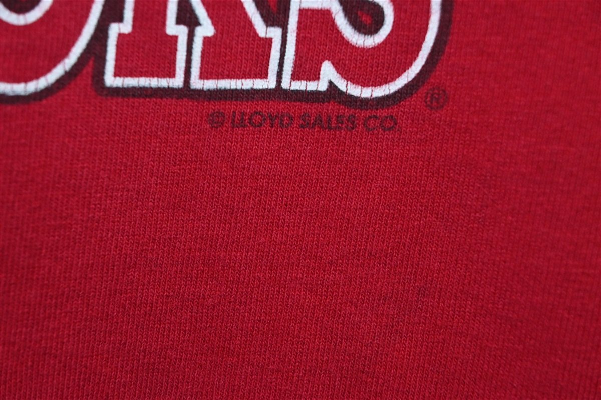 90s Arkansas Razorbacks University Distressed t-shirt Large product image 3