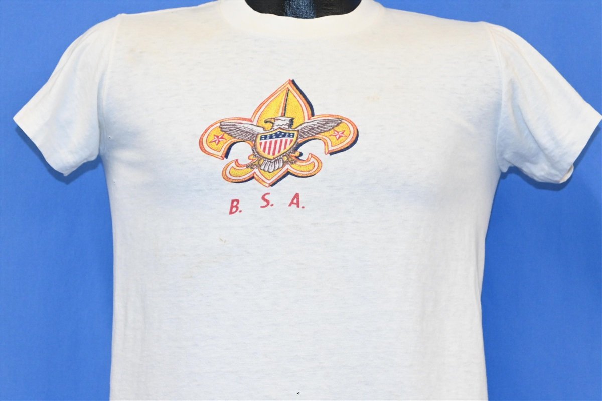 50s Boy Scouts Eagle Distressed t-shirt Youth Extra Large product image 1