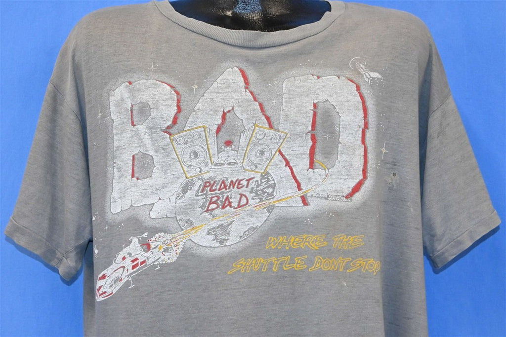 80s Big Audio Dynamite Planet Distressed t-shirt Extra Large product image 1
