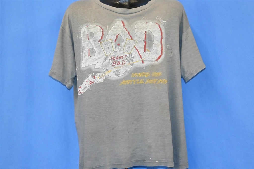 80s Big Audio Dynamite Planet Distressed t-shirt Extra Large product image 2