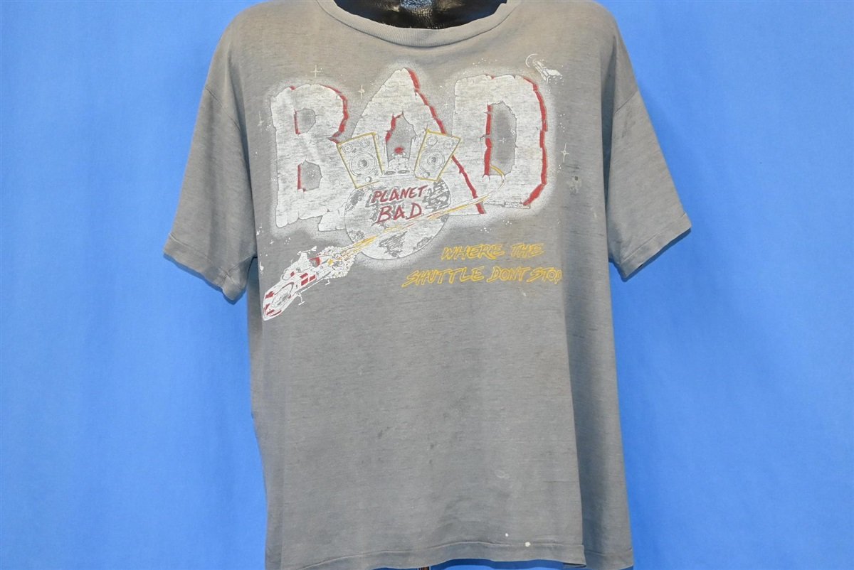 80s Big Audio Dynamite Planet Distressed t-shirt Extra Large product image 2