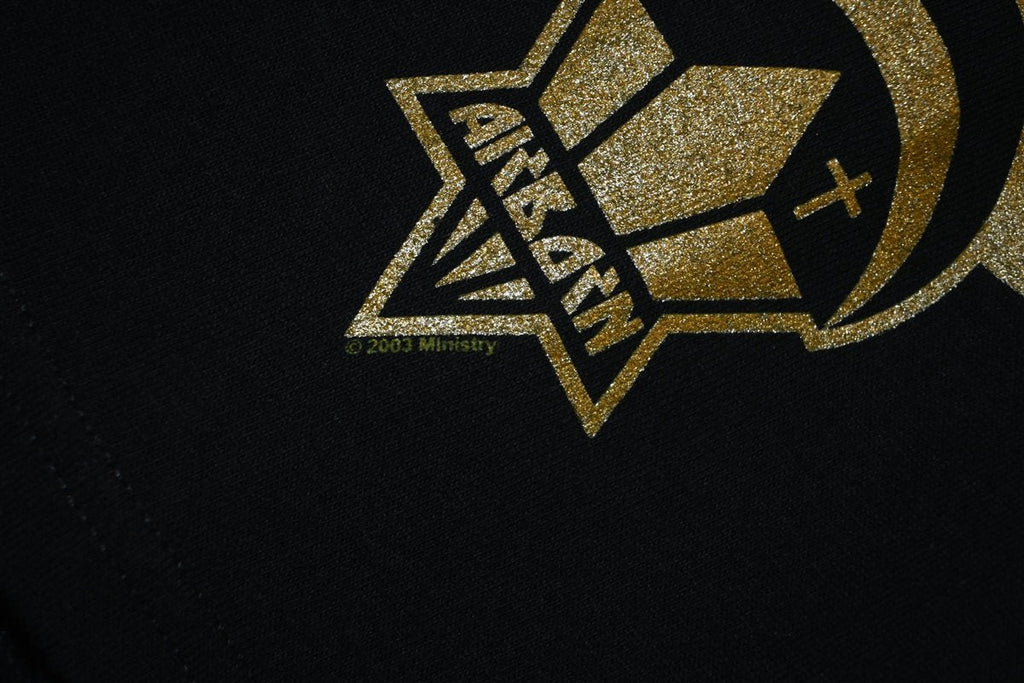 Y2K Ministry P*ss Army Industrial Metal Band t-shirt Large product image 4
