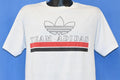 80s Team Adidas Trefoil Logo Double Sided White t-shirt product image 1