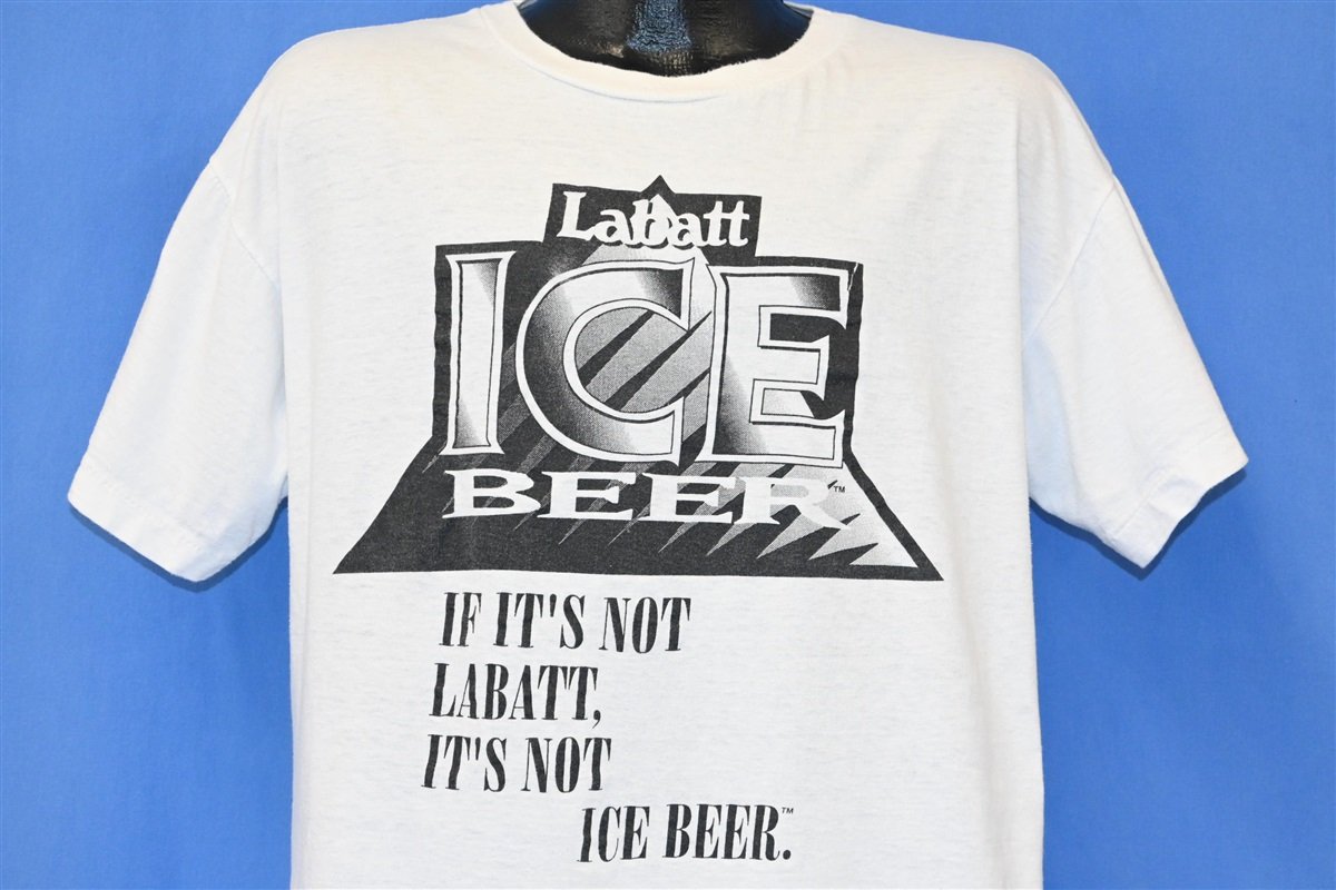 90s Labatt Ice Beer Canadian Brewing t-shirt Extra Large product image 1