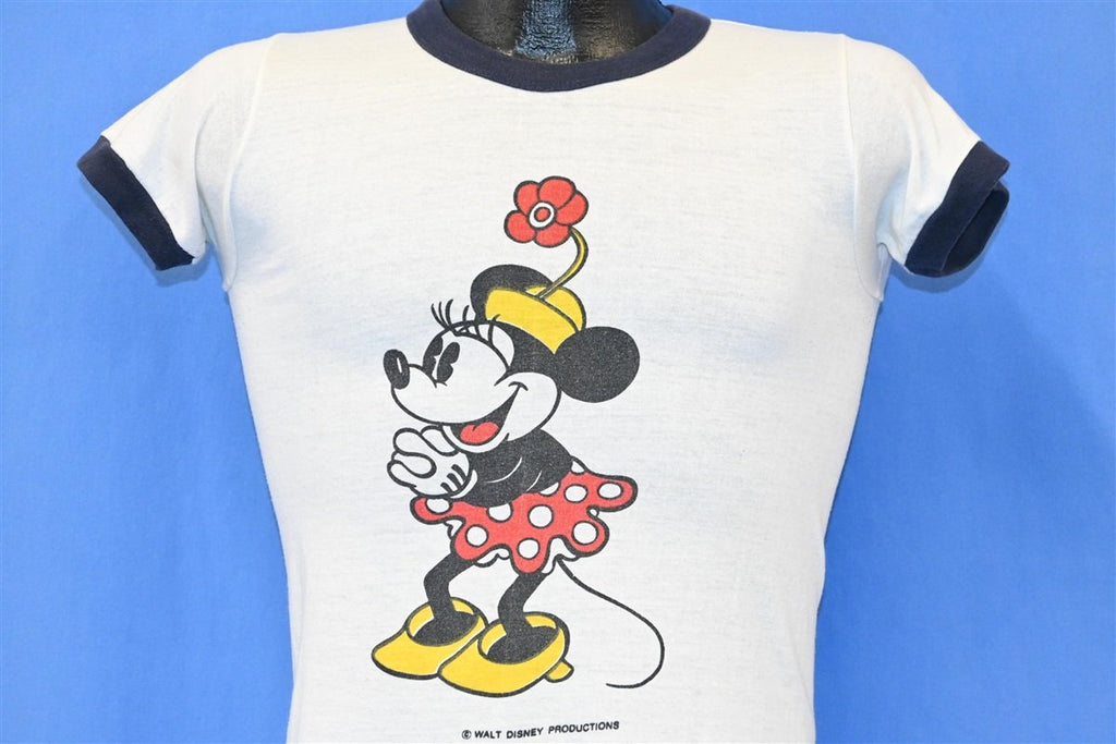 70s Disney Minnie Mouse Tropix Togs Ringer t-shirt Extra product image 1