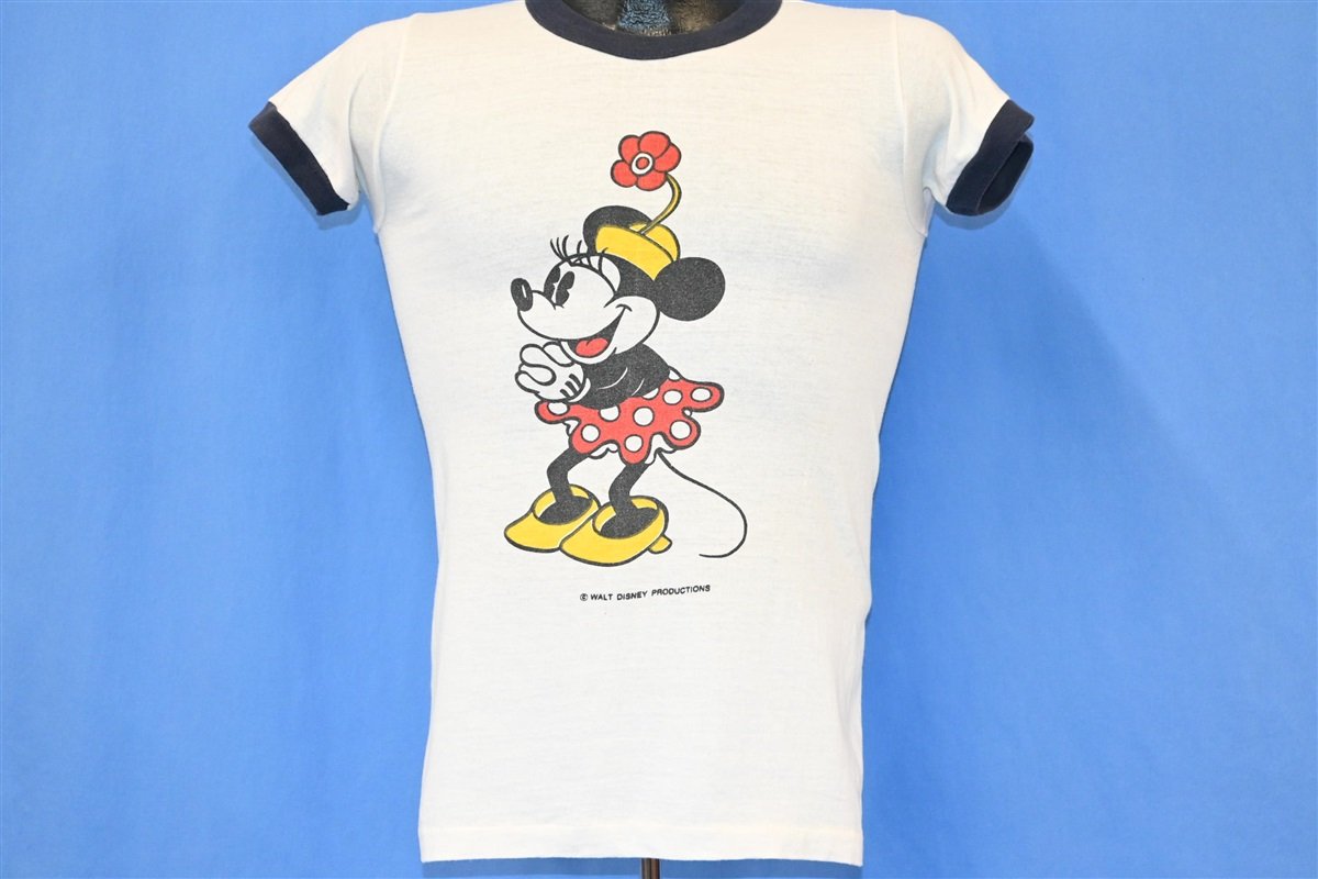 70s Disney Minnie Mouse Tropix Togs Ringer t-shirt Extra product image 2