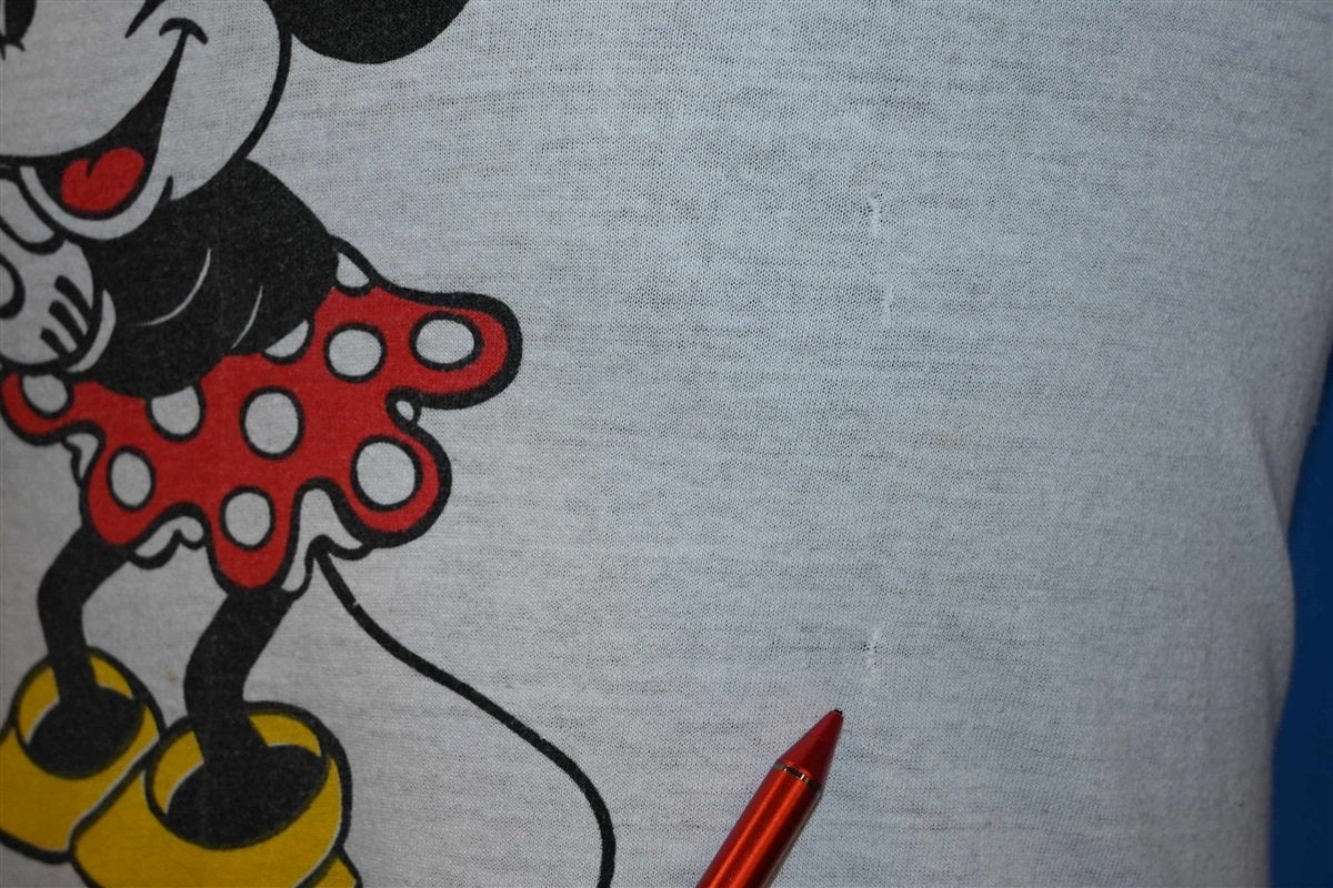 70s Disney Minnie Mouse Tropix Togs Ringer t-shirt Extra product image 4
