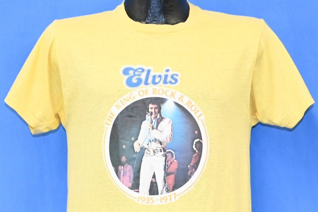 70s Elvis Presley King Of Rock & Roll Iron On t-shirt Medium product image 1