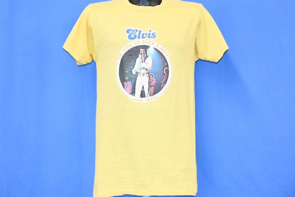 70s Elvis Presley King Of Rock & Roll Iron On t-shirt Medium product image 2