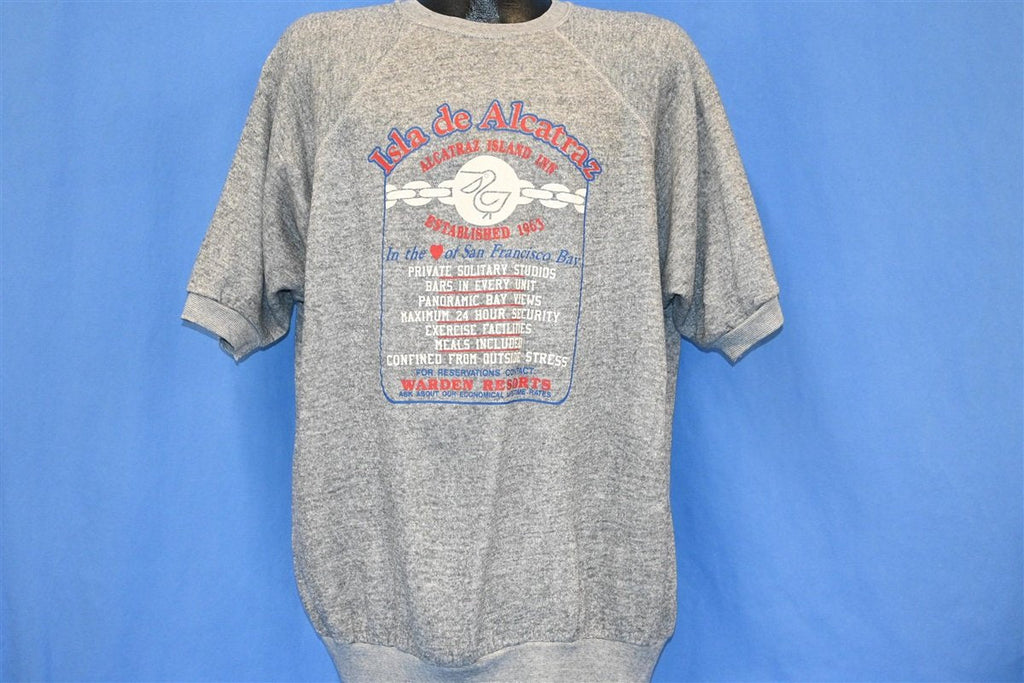 80s Isla De Alcatraz Island Inn San Francisco Sweatshirt XXL product image 2