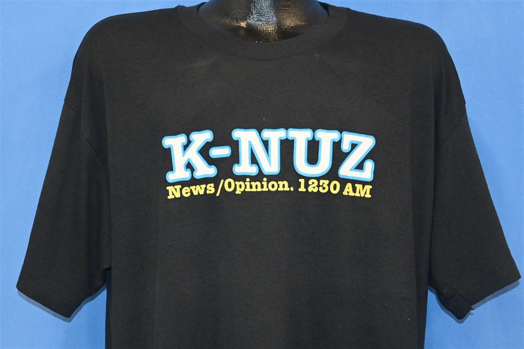 90s K-NUZ 1230 AM News/Opinion Talk Radio t-shirt Extra product image 1