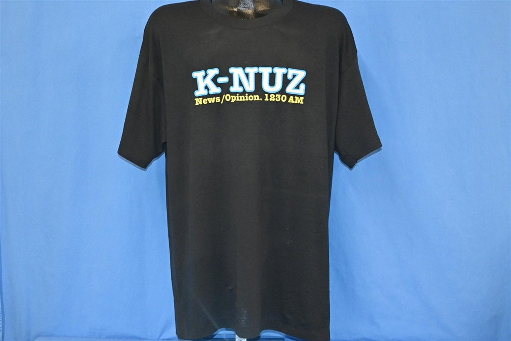90s K-NUZ 1230 AM News/Opinion Talk Radio t-shirt Extra product image 2