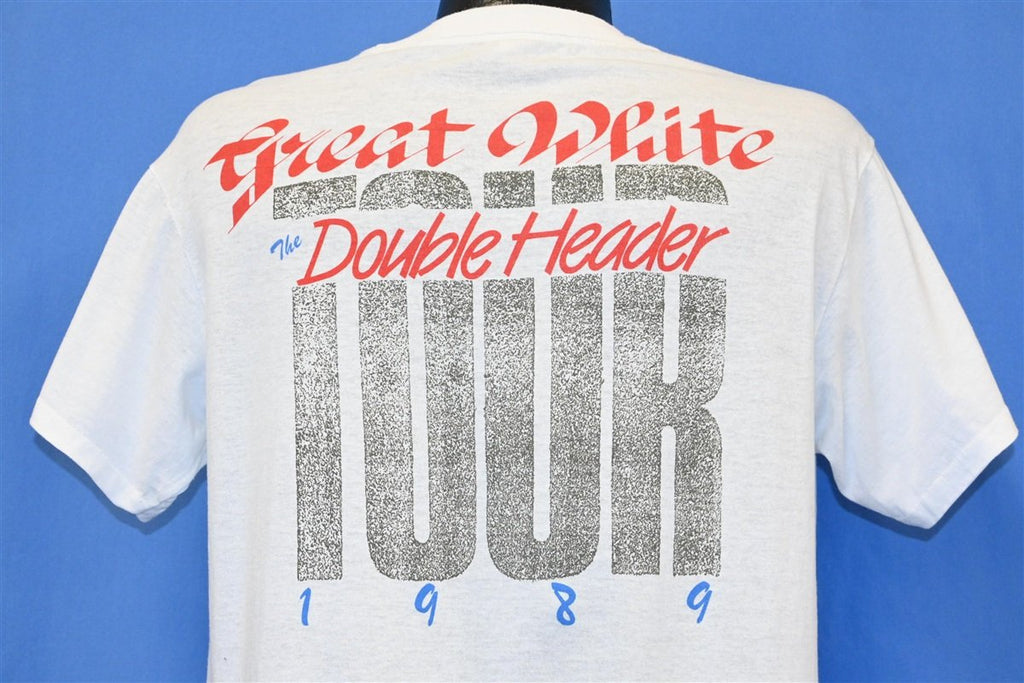 80s Great White Bone Head Double Header Tour t-shirt Large product image 4