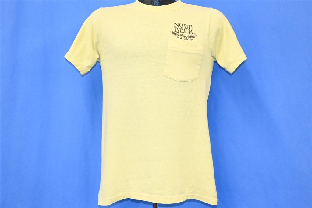 80s Nude Beer The Best in West Pocket t-shirt Small product image 3