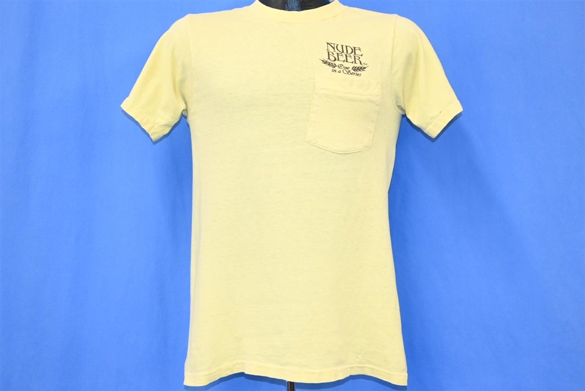 80s Nude Beer The Best in West Pocket t-shirt Small product image 3