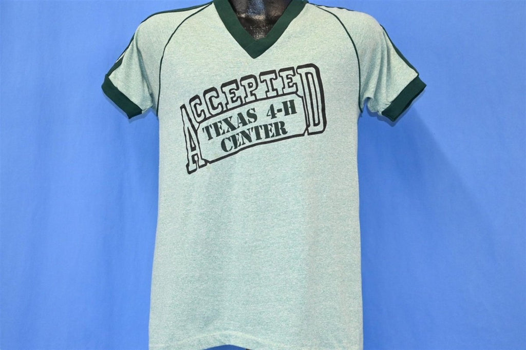 80s Accepted Texas 4-H Center Raglan Stripe t-shirt Medium product image 2