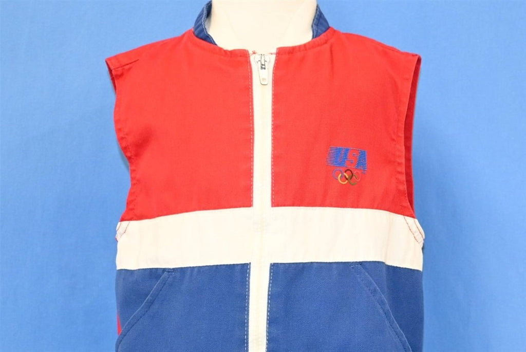 80s Levi's Team USA Olympic Games Vest Youth Small product image 1